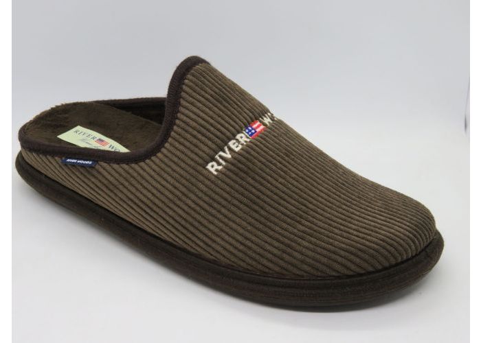 River Woods 21594 Slipper gesloten Bruin