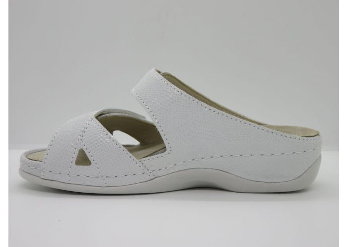 Berkemann 21171 Slipper - 2 klevers Wit