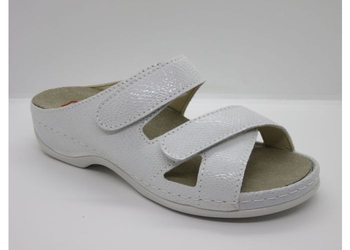Berkemann 21171 Slipper - 2 klevers Wit