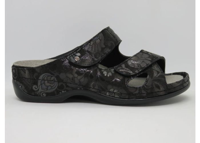 Berkemann 20676 Slipper / 2 klevers Zwart