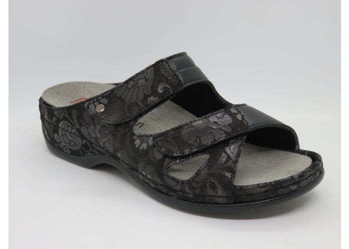 Berkemann 20676 Slipper / 2 klevers Zwart