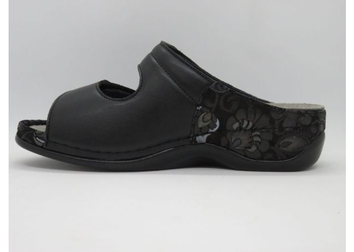 Berkemann 20676 Slipper / 2 klevers Zwart