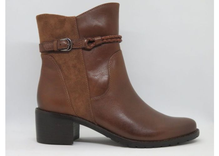 Caprice 20749 Enkellaars Cognac