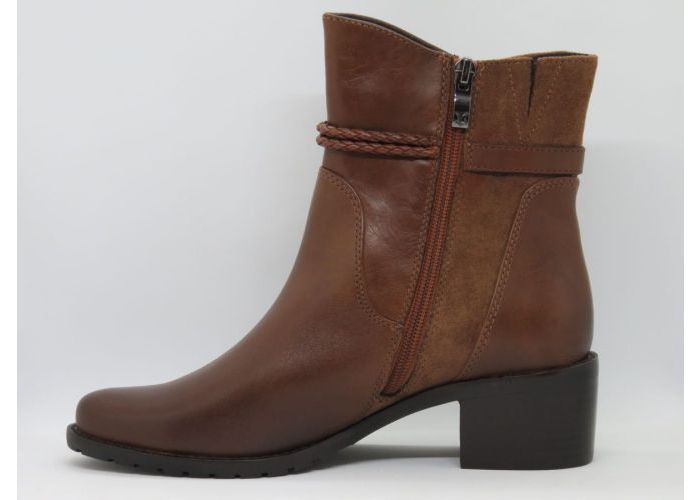 Caprice 20749 Enkellaars Cognac