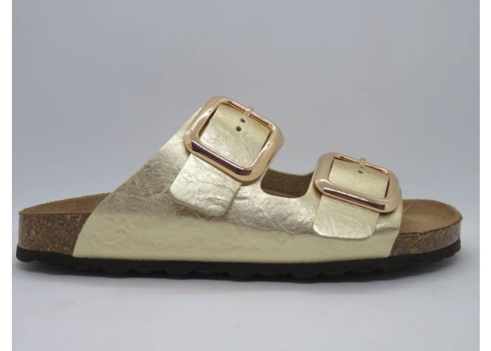 Dr. Brinkman 21382 Slipper - 2 gespen Goud