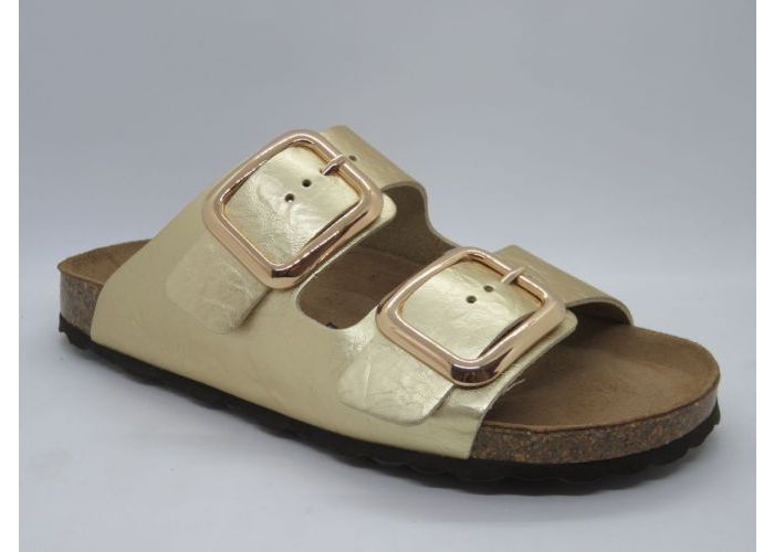 Dr. Brinkman 21382 Slipper - 2 gespen Goud