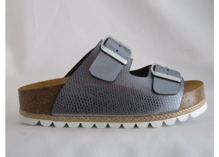 Dr. Brinkman 11907 Slipper / 2 gespen Grijs