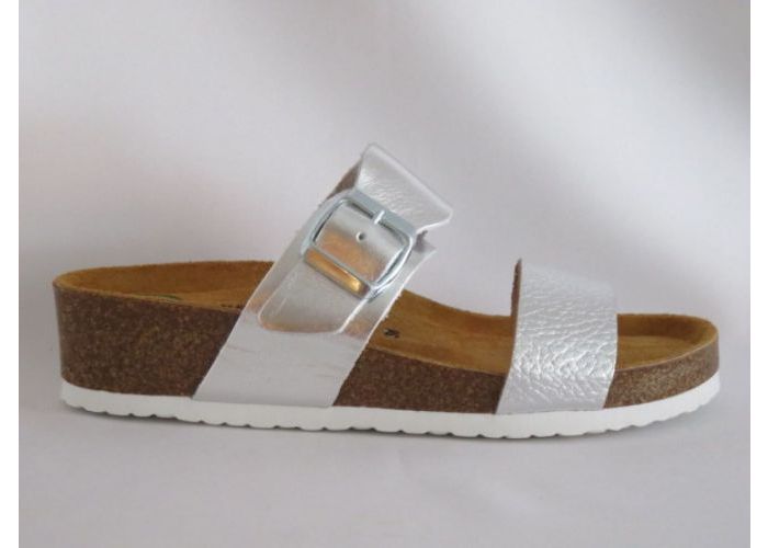Dr. Brinkman 12380 Slipper / 2 gespen Zilver