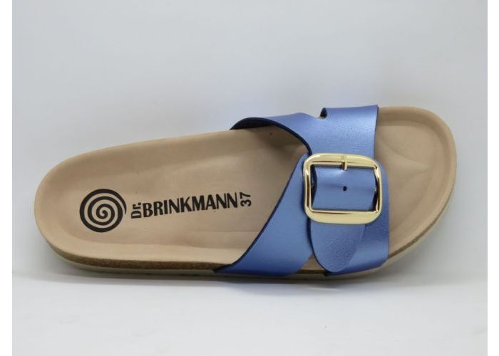 Dr. Brinkman 19354 Slipper / band vast Blauw