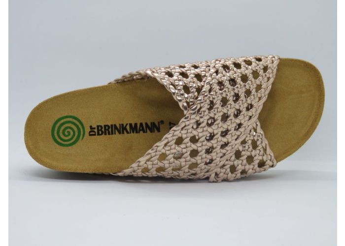 Dr. Brinkman 16729 Slipper / band vast Rose Goud