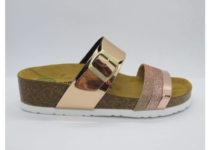 Dr. Brinkman 13463 Slipper / band vast Rose Goud