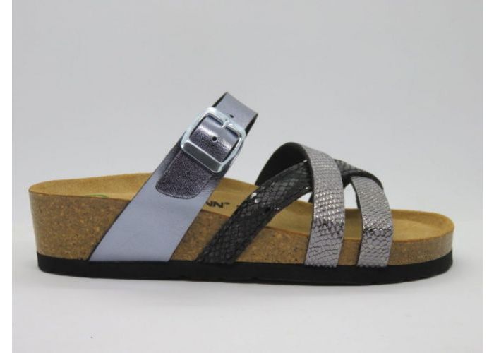 Dr. Brinkman 14169 Slippers Grijs Antraciet