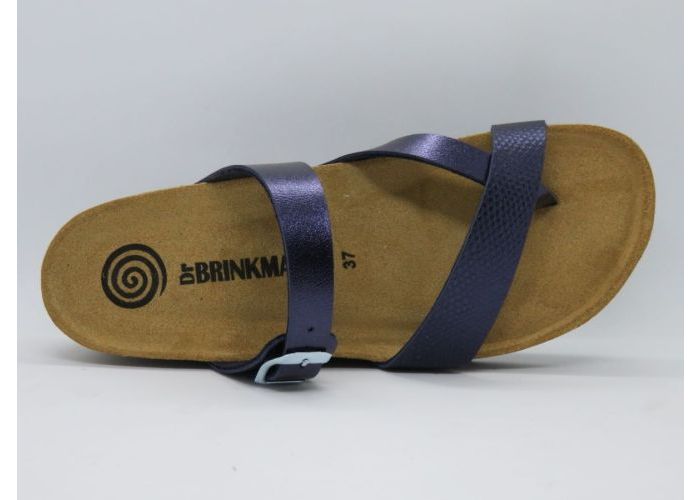 Dr. Brinkman 19358 Teenslipper Blauw