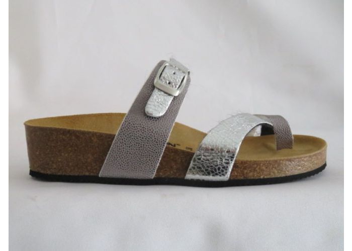 Dr. Brinkman 11905 Teenslipper Zilver