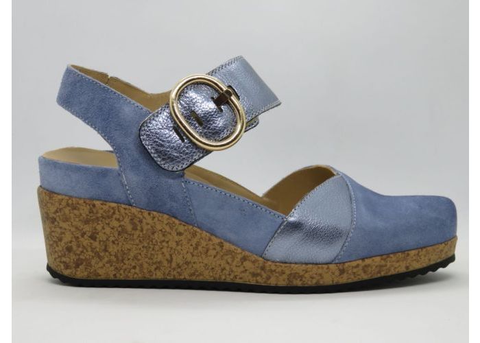 Durea 20395 Sling back Lichtblauw