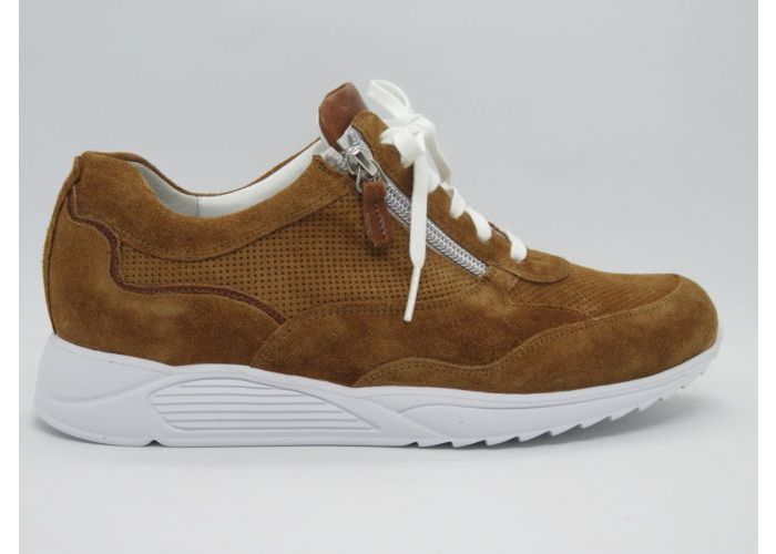 Damesschoenen Durea Sneaker 6249-128 Cognac