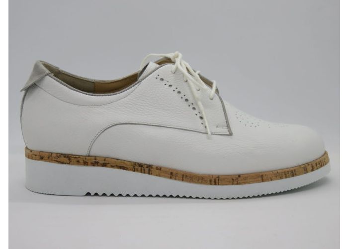 Durea 16035 Veterschoen Wit