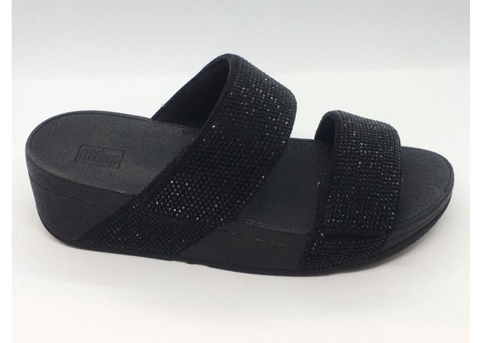 Fitflop 15231 Slipper / 2 klevers Zwart