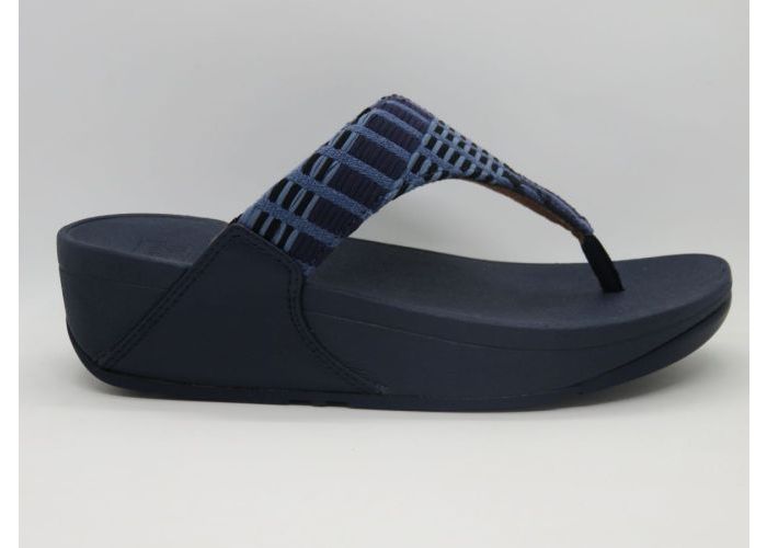 Damesschoenen Fitflop Teenslipper LULU TOE POST Blauw