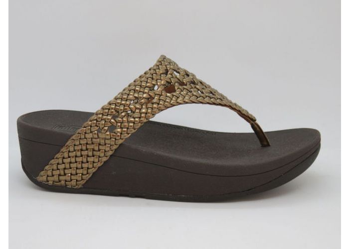 Fitflop 15238 Teenslipper Brons