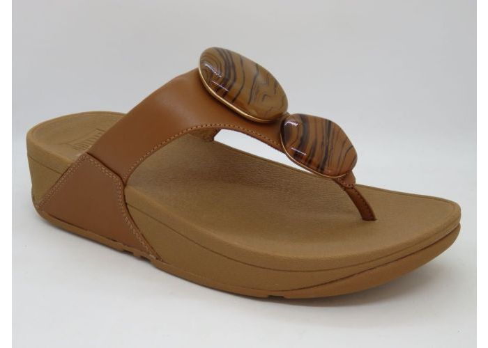 Fitflop 21554 Teenslipper Cognac