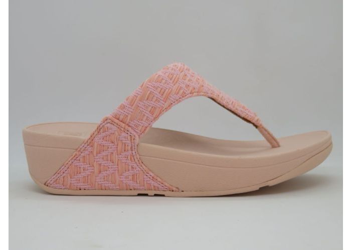 Damesschoenen Fitflop Teenslipper LULU GEO WEBBING Roos