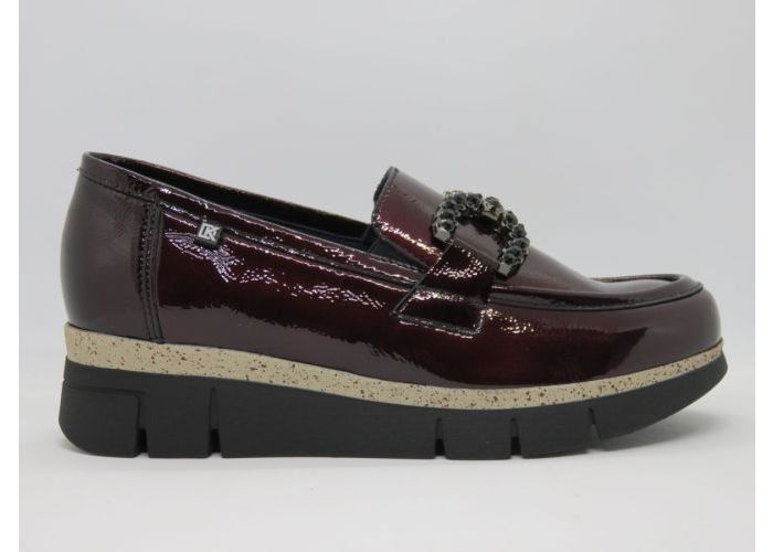 Damesschoenen Fluchos Mocassin D9325 Bordo