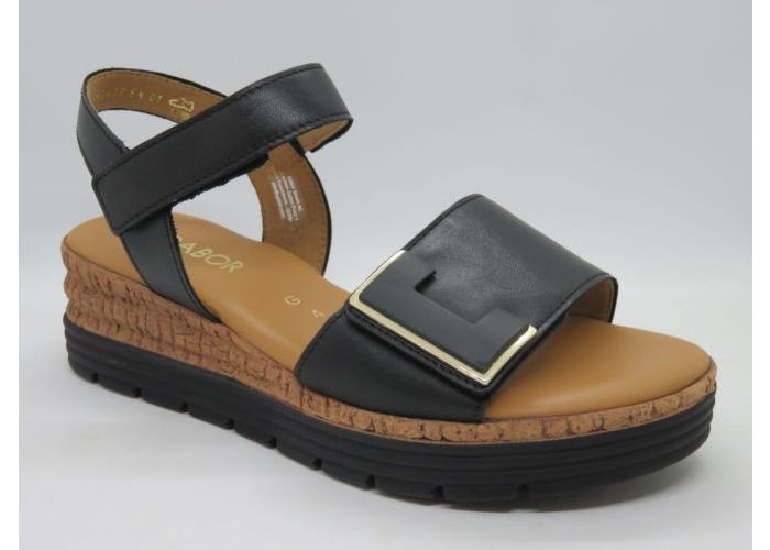 Gabor 21368 Sandalen Zwart