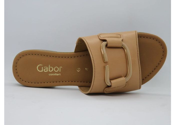 Gabor 18844 Slipper / band vast Camel