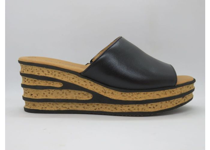 Damesschoenen Gabor Slipper / band vast 44.650.27 Zwart