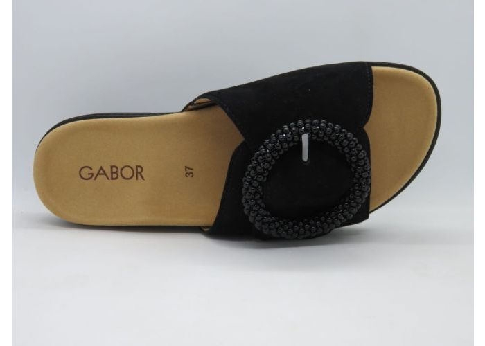 Gabor 21439 Slippers Zwart