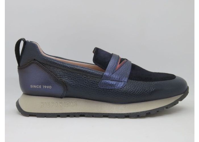Hispanitas 20643 Mocassin Blauw