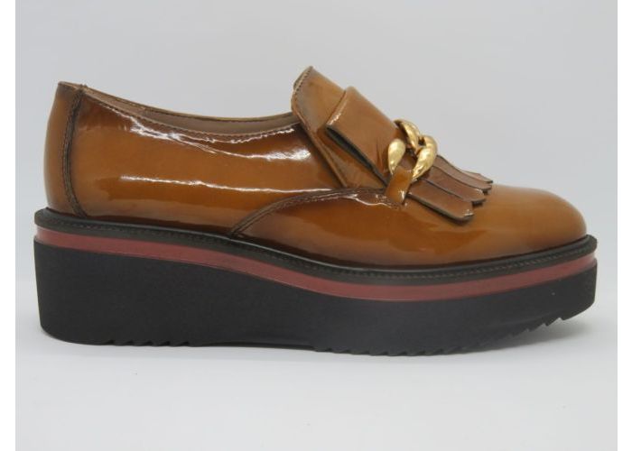 Damesschoenen Hispanitas Mocassin HI00553 Cognac