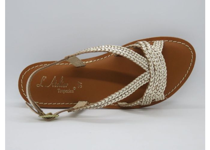 L'atelier Tropézien 16226 Sandalen Goud