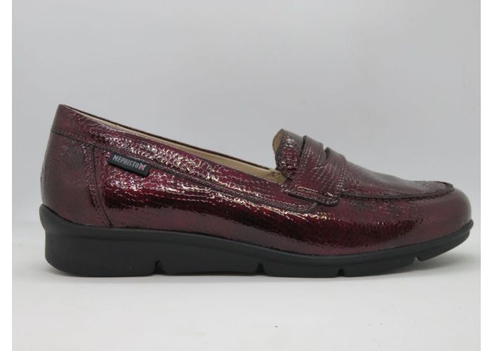 Damesschoenen Mephisto Mocassin DIVA Bordo