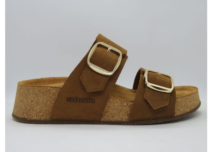 Mephisto 21257 Slipper - 2 gespen Cognac