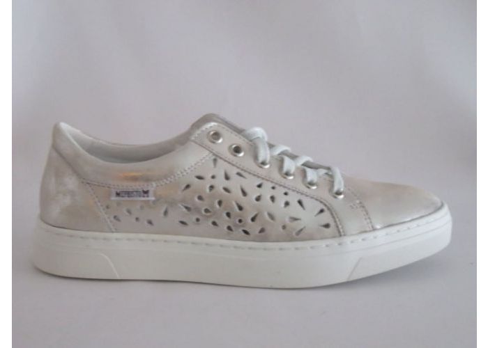 Mephisto 12495 Veterschoen Beige/zilver