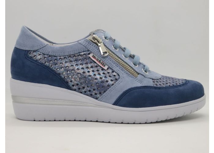 Damesschoenen Mobils Sneaker PRECILIA PERF  Blauw