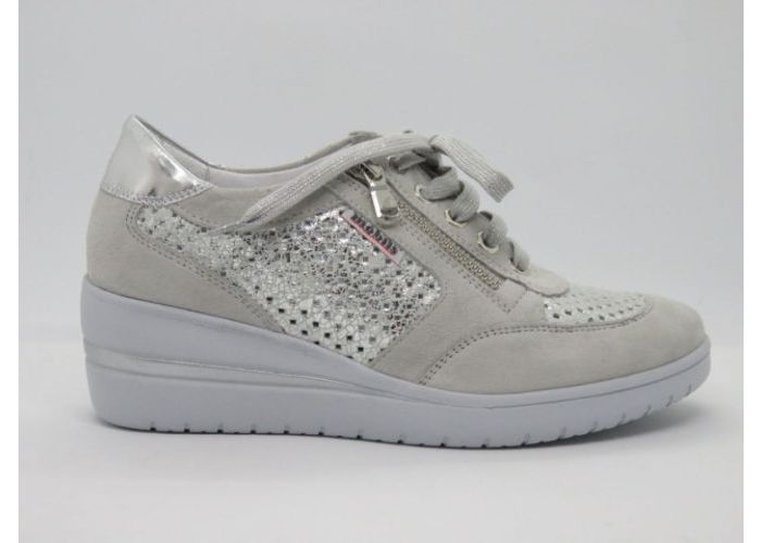 Damesschoenen Mobils Sneaker PRECILIA PERF Zilver/grijs