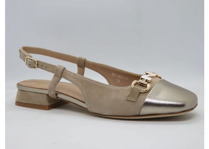 Nathan-baume 20387 Sling back Beige/goud