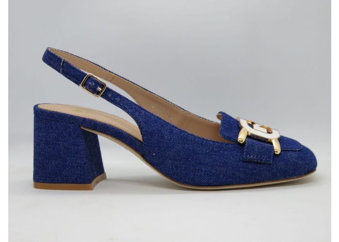 Damesschoenen Nathan-baume Sling back 251-N26-03 Blauw