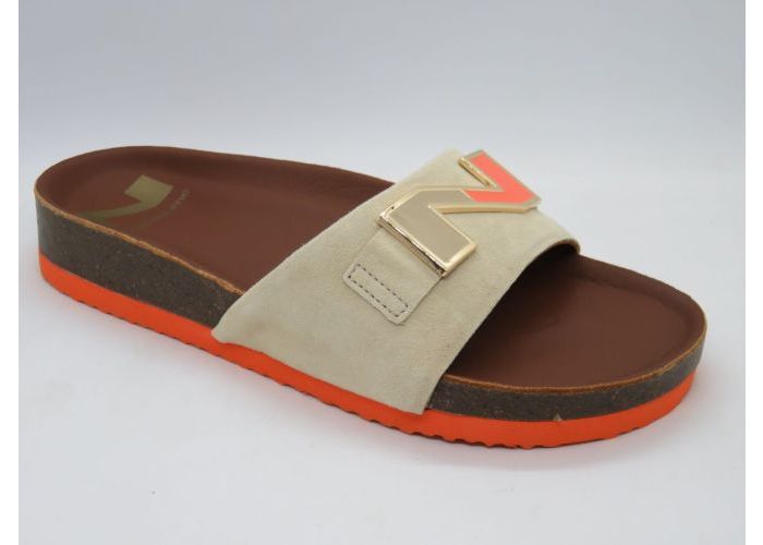 Nathan-baume 21199 Slipper - vaste band Beige Goud