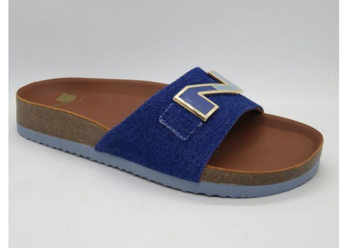 Nathan-baume 21200 Slipper - vaste band Blauw