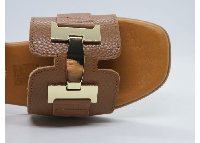 Oh My Sandels 21486 Slippers Cognac