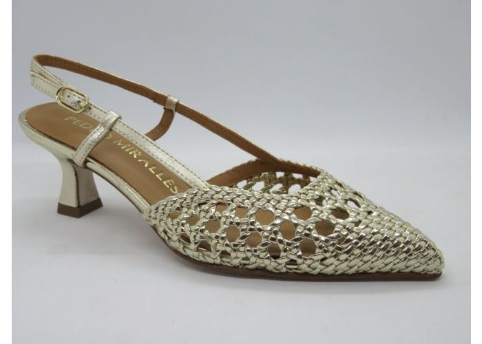 Pedro Miralles 21236 Sling back Goud