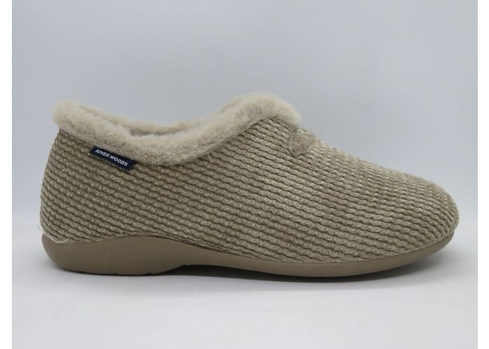 River Woods 21590 Pantoffel gesloten Beige