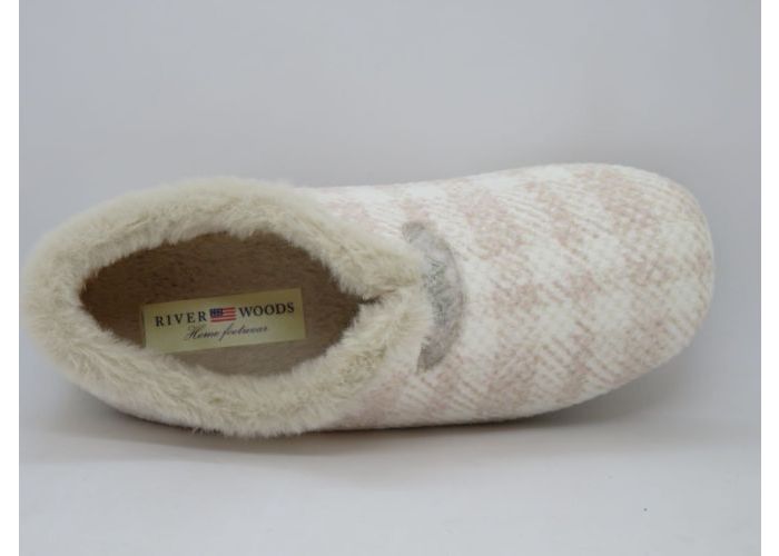 River Woods 20612 Pantoffel gesloten Ecru