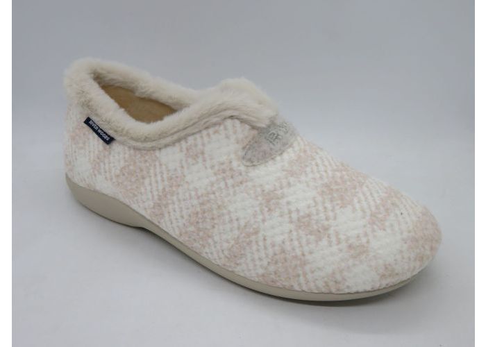 River Woods 21589 Pantoffel gesloten Ecru