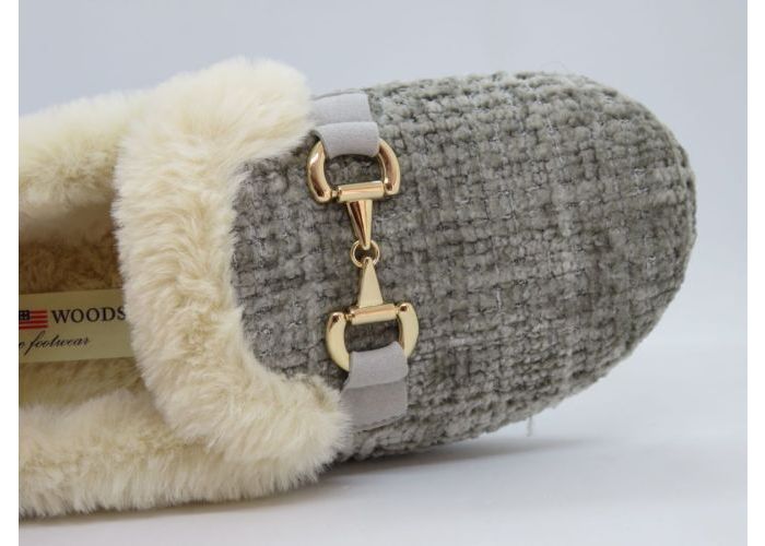 River Woods 20607 Pantoffel gesloten Grijs