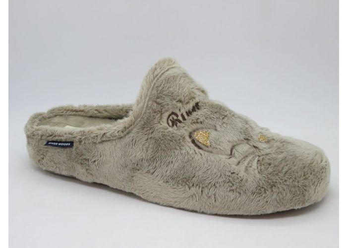 Damesschoenen River Woods Pantoffel open BIBI/657 Taupe